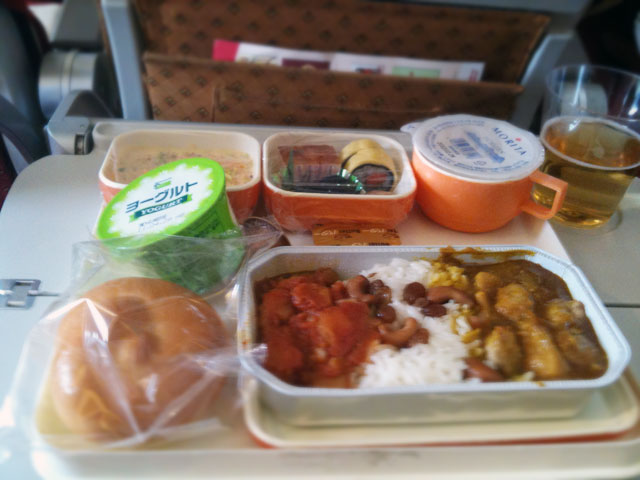 エアインディアの機内食
