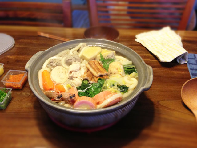 うどん寄せ鍋