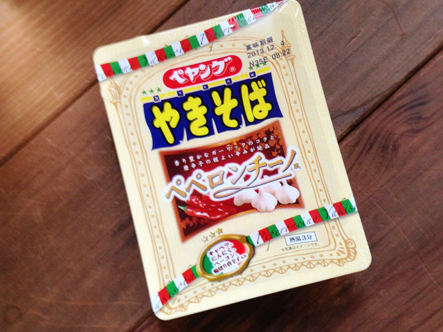 ペヤング ペペロンチーノ風やきそば