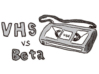 VHSとβ