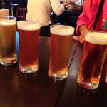 4種類のビールを飲み比べ