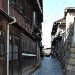 鞆の浦の細い道