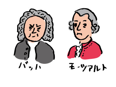 バッハとモーツアルト