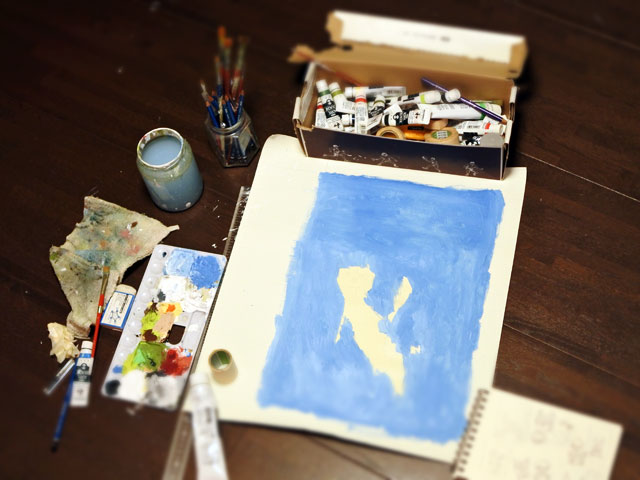 アイデアのでるジーパン