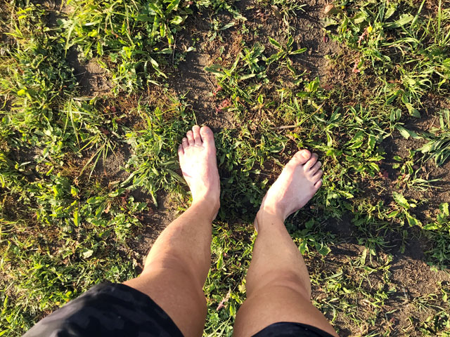 裸足ランニング