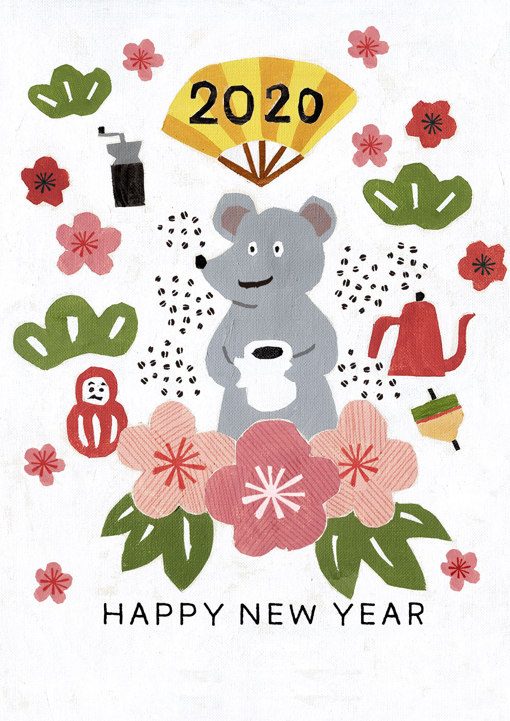 2020年の年賀状
